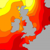Warmest for 7 years - Sea Temperatures July 2014